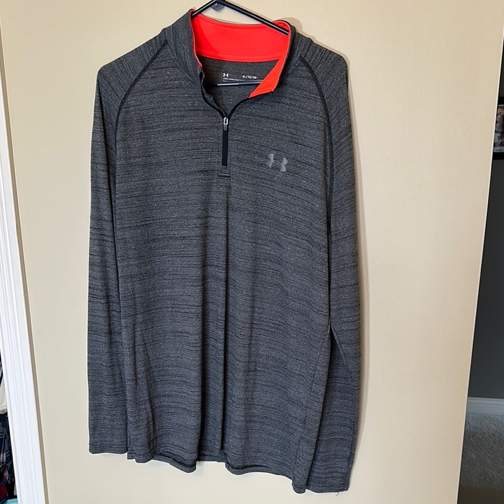 Under Armour Gray Quarter-Zip Pullover